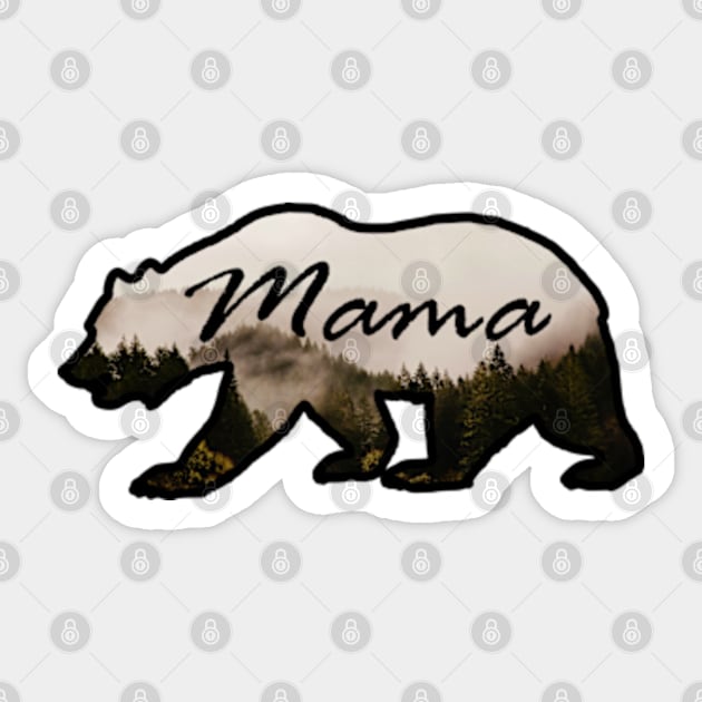 Mama Bear Sticker by deadright